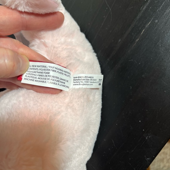 Douglas Pink Axolotl Plush Stuffed Animal Iridescent Tail Sparkle New W/O Tags - Picture 8 of 16